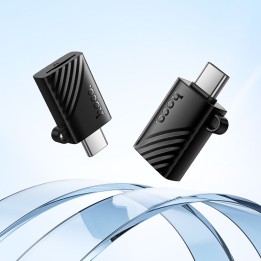 Czytnik kart TF 2.0 USB-C Hoco HB53 czarny