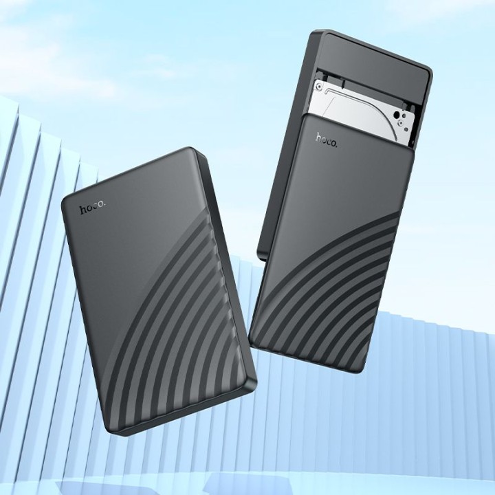 Корпус для дисков HDD и SSD 2,5" SATA USB 3.0 для Micro Hoco HB46 черный