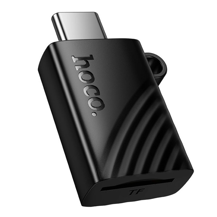 Кардрідер TF 2.0 USB-C Hoco HB53 чорний