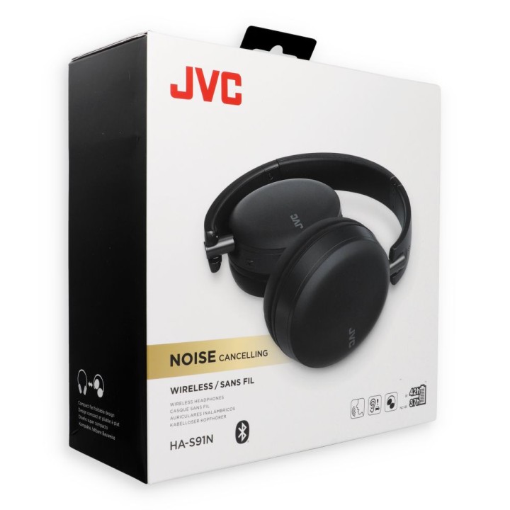 Wireless on-ear headphones ANC JVC HAS91NBU black