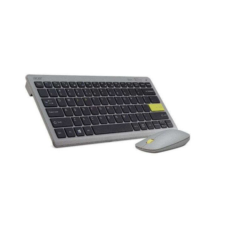 Клавіатура + миша, бездротовий набір ACER Vero Combo Antimicrobial сірий