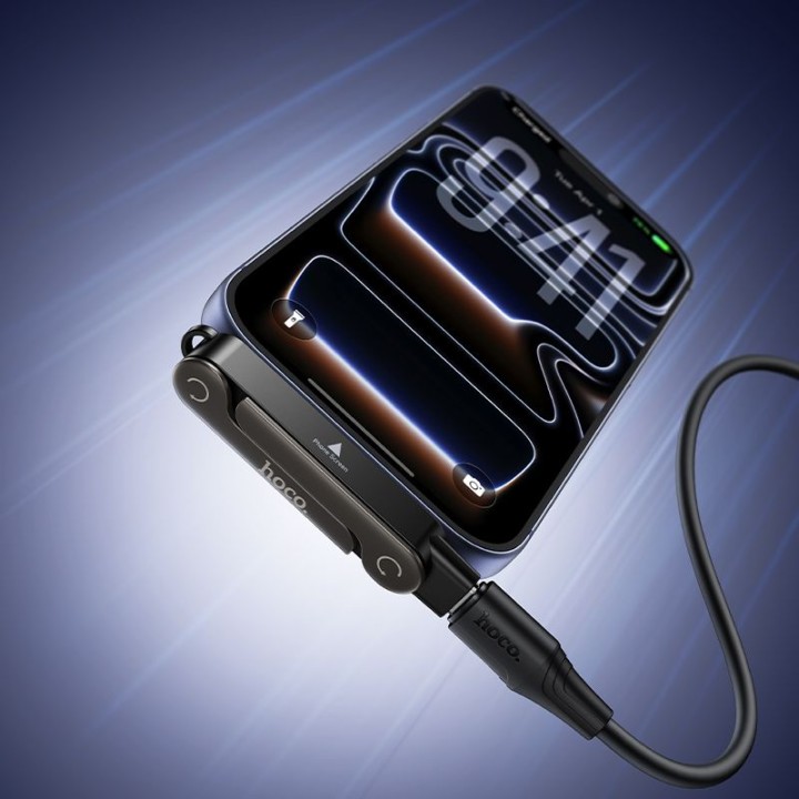 Адаптер с подставкой USB C – USB C max 240W Hoco UA47A черный