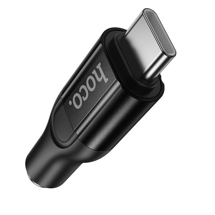 Адаптер USB C для 3,5mm Hoco UPA35 MIA чорний