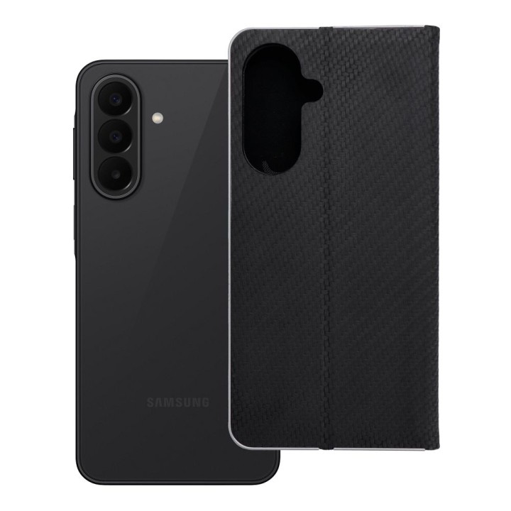 Flip case for Samsung A27 Luna Book Carbon black