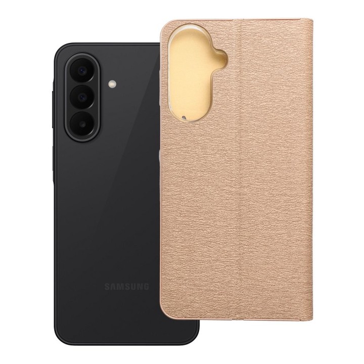 Flip case for Samsung A27 Luna Book Gold gold