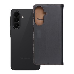 Чехол с клапаном для Samsung A27 Smart Pro Book кожаный черный