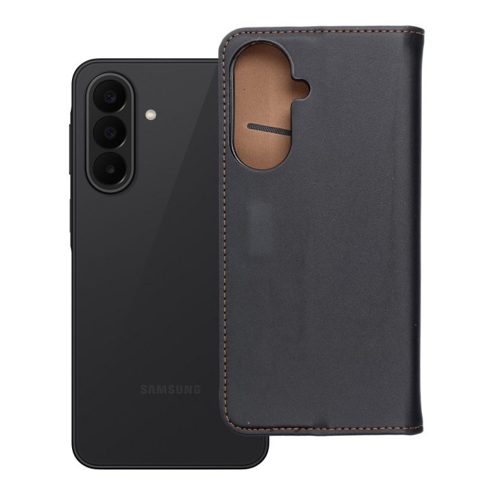 Чохол з клапаном для Samsung A27 Smart Pro Book шкіряний чорний