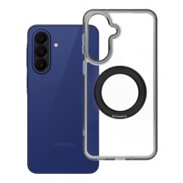 Чохол для Samsung A27 Frame Circle Stand сумісний з MagSafe чорний