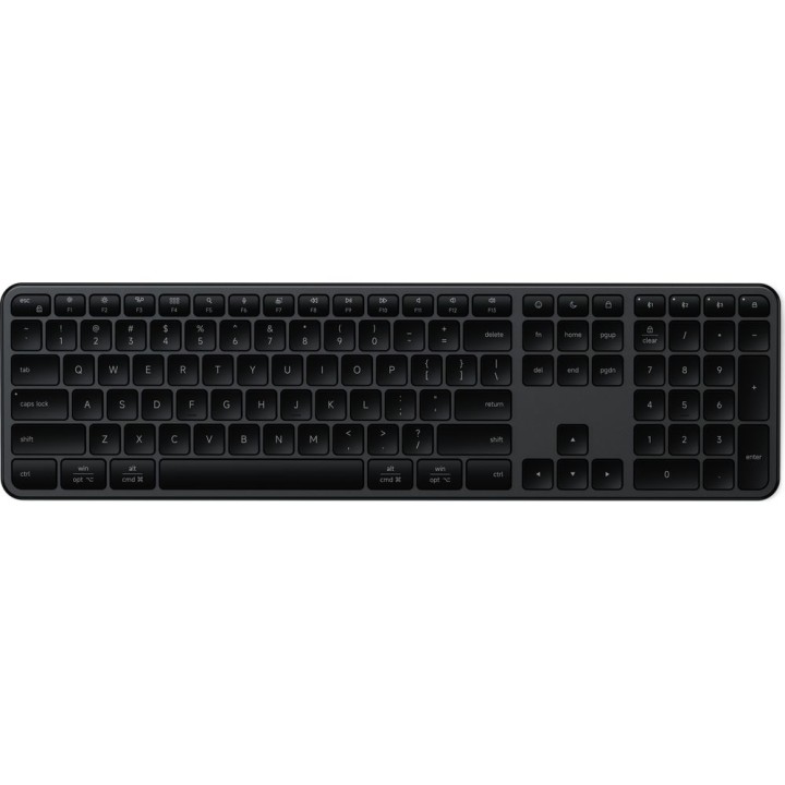 Wireless keyboard QWERTY Satechi Slim EX3 Mac / PC ST-KEX3C-EN black