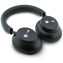 Wireless on-ear headphones ENC BMW Carbon Metal Logo BMW001178 black