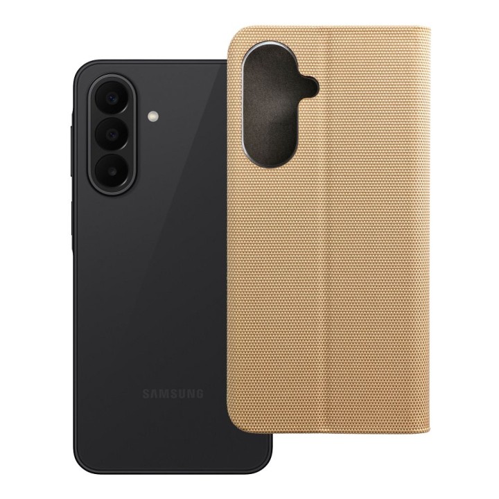 Чохол з клапаном для Samsung A27 Sensitive Book золотий