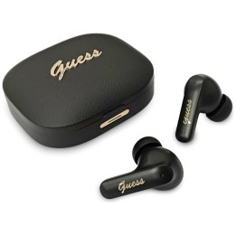 Бездротові навушники-вкладиші GUESS TWS Script Metal Logo GUE005414 чорні