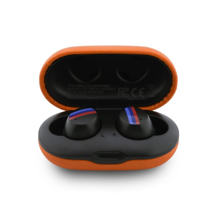 Wireless in-ear headphones ENC BMW TWS Metal Logo BMW001144 orange