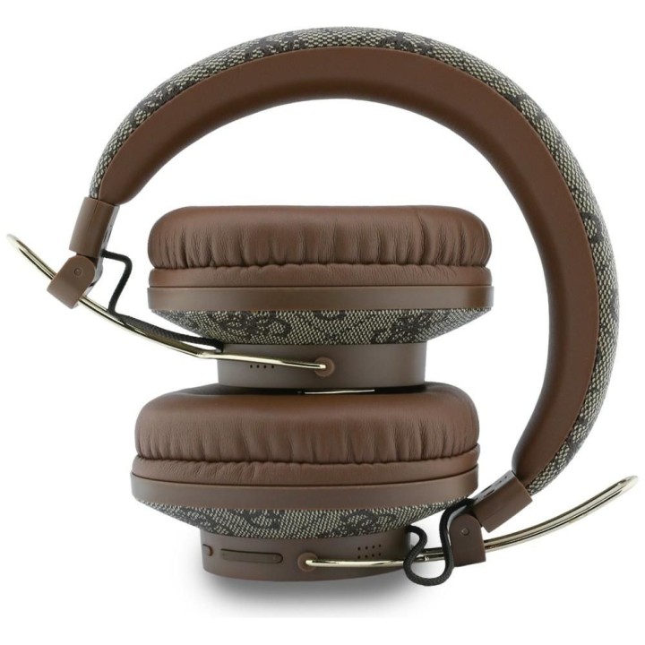 Wireless on-ear headphones ENC GUESS Triangle Logo GUE005324 brown