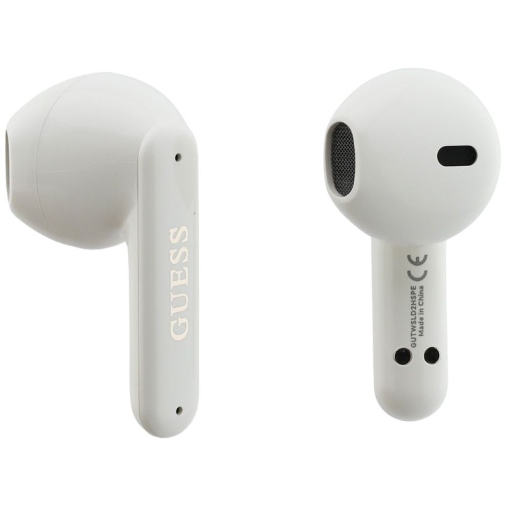 Wireless in-ear headphones GUESS TWS Pearl Strap GUE005326 beige