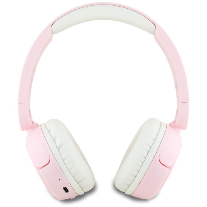 Słuchawki bezprzewodowe nauszne Hello Kitty Face Logo Hel000163 różowe