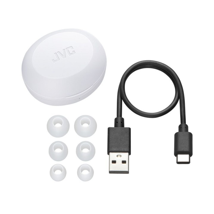 Wireless in-ear headphones JVC HAA5TWNE white