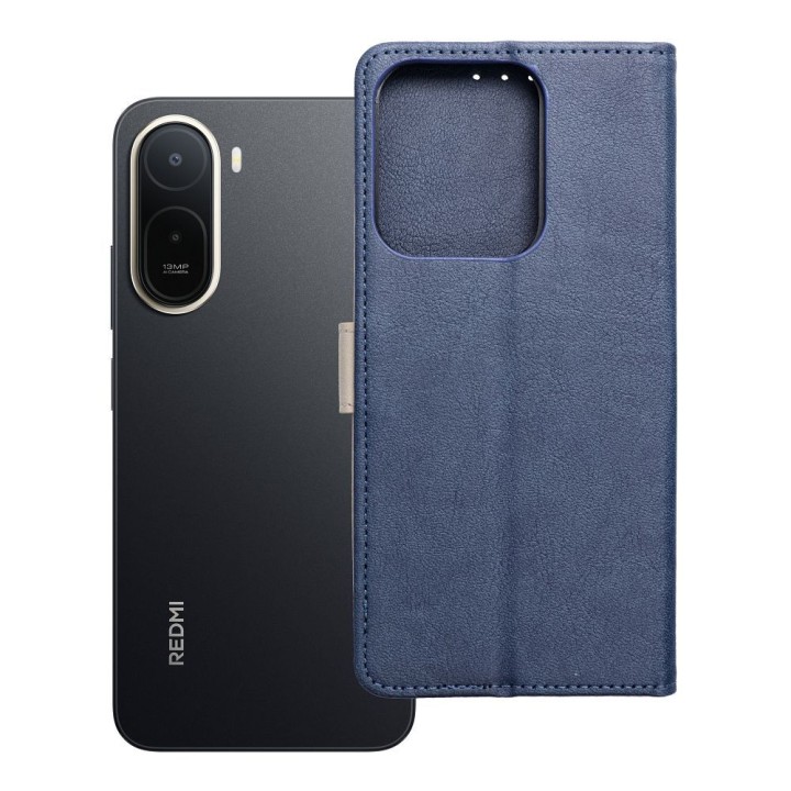 Чохол з клапаном для Xiaomi Redmi A7 PRO Split Book темно-синьо-кремовий