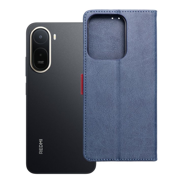 Etui z klapką na Xiaomi Redmi A7 PRO Split Book granatowo-czerwone