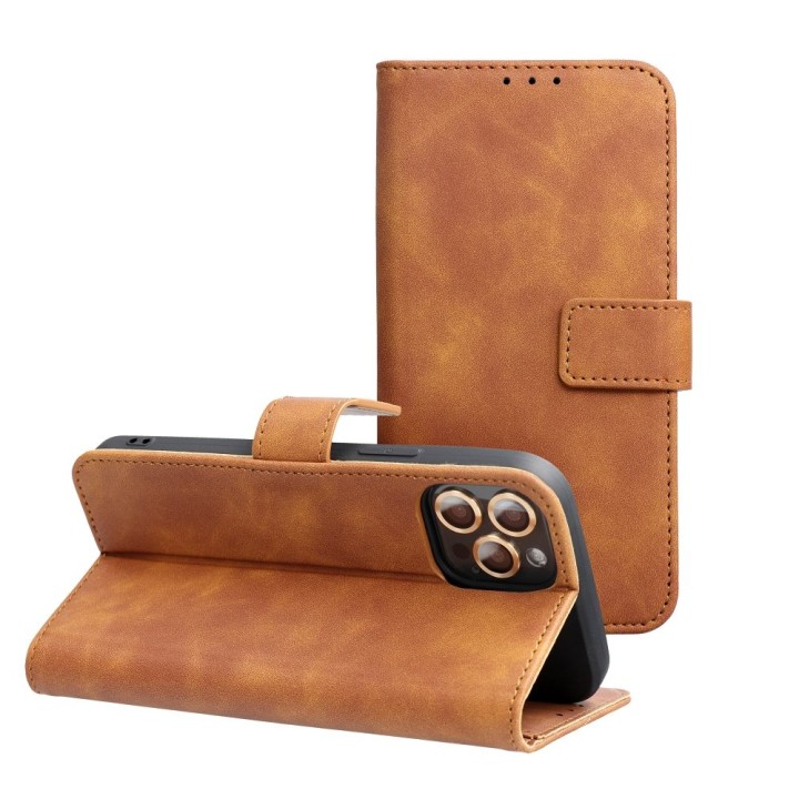 Flip case for Honor 600 LITE Tender Book brown