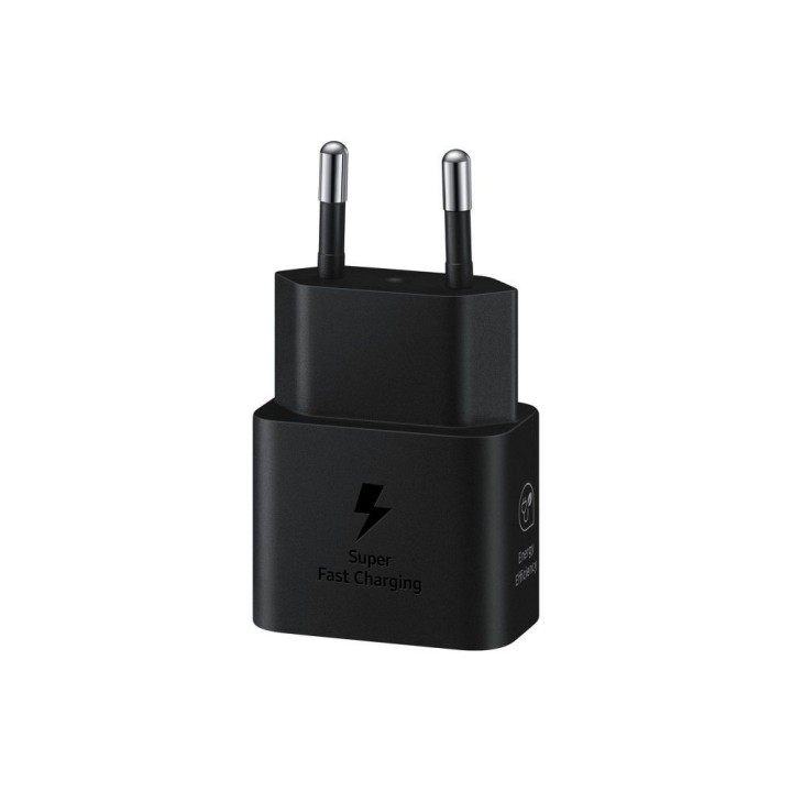 SAMSUNG oryginalna ładowarka sieciowa Typ C PD 3A 25W GaN EP-T2510NBEGEU czarna blister