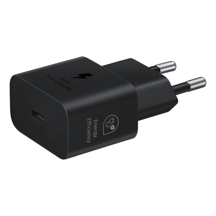 SAMSUNG oryginalna ładowarka sieciowa Typ C PD 3A 25W GaN EP-T2510NBEGEU czarna blister