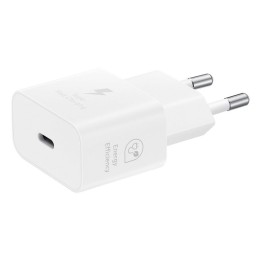 SAMSUNG oryginalna ładowarka sieciowa Typ C PD 3A 25W GaN EP-T2510NWEGEU biała blister