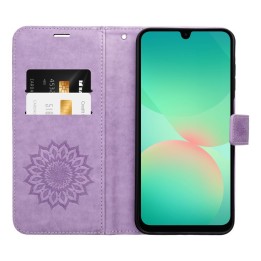 Flip case for Motorola G17 Mezzo Book mandala purple