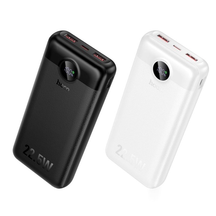 Повербанк Hoco 20000 mAh QC 22,5W+PD 20W LED J172A чорний