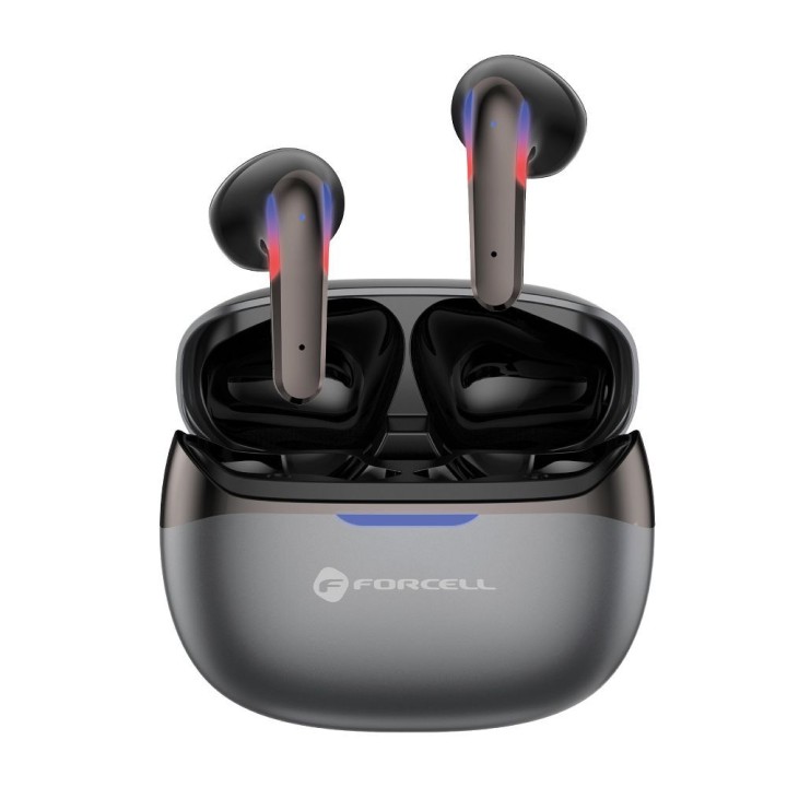 Wireless in-ear headphones TWS Forcell F-Audio Pulse Air ENC black 0INT