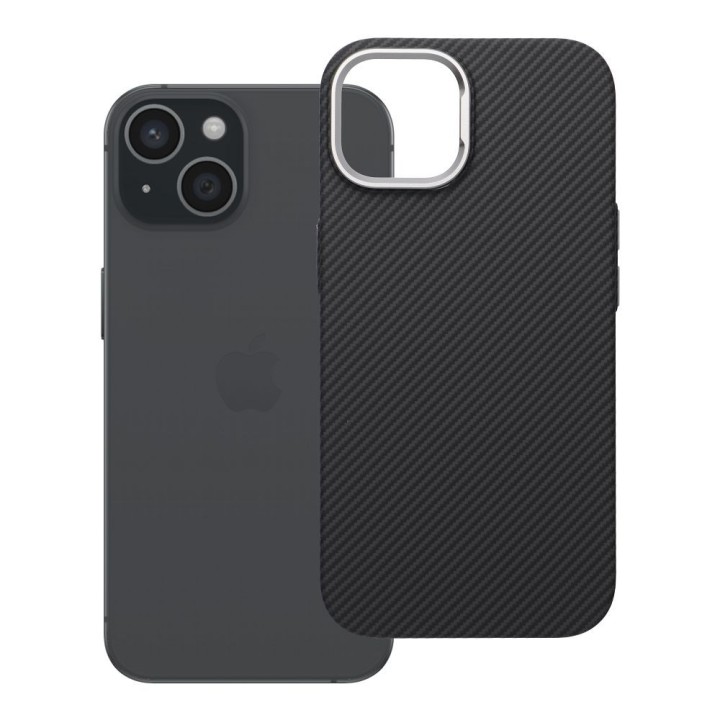 Чохол для iPhone 15 K-Look сумісний з MagSafe чорний
