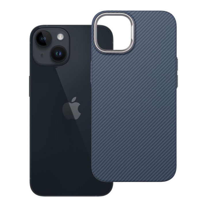 Etui na iPhone 13 / 14 K-Look zgodne z MagSafe niebieskie