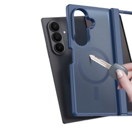 DUX DUCIS case YIND compatible with MagSafe for SAMSUNG Z Fold 8 Ultra dark blue