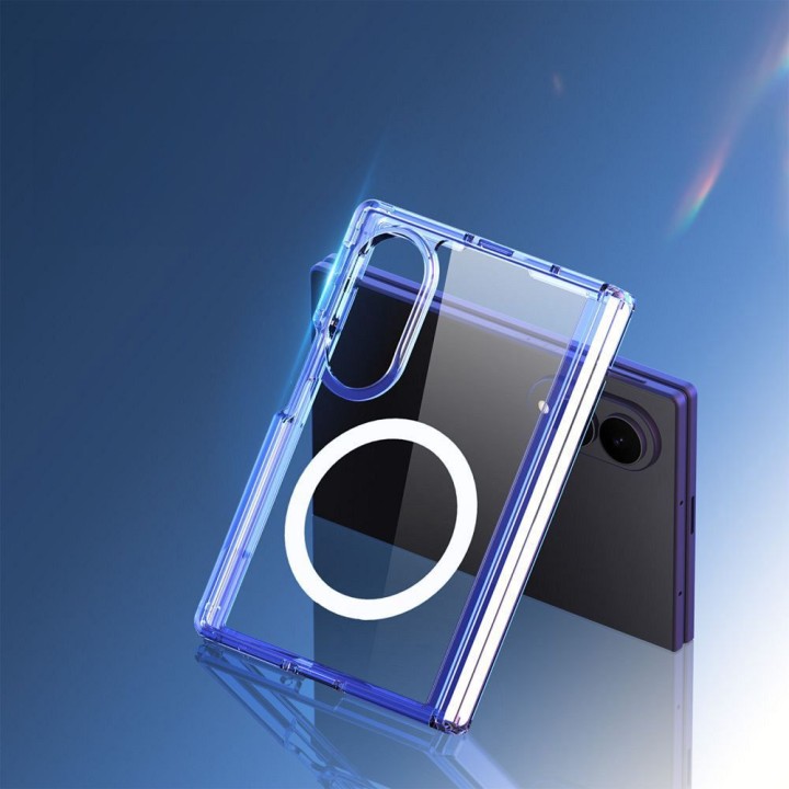 DUX DUCIS case CLIN MAG compatible with MagSafe for SAMSUNG Z Fold 8 transparent