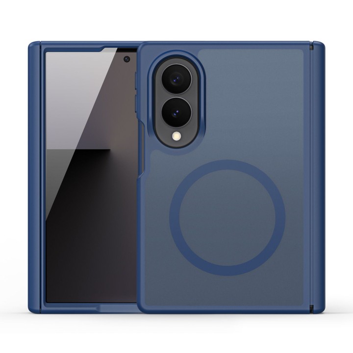 DUX DUCIS case YIND compatible with MagSafe for SAMSUNG Z Fold 8 dark blue