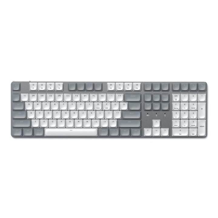 Wireless keyboard QWERTY mechanical Satechi SM3 Slim Mechanical white
