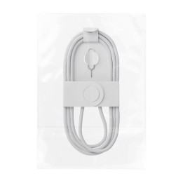 Oryginalny Kabel USB C do C 60W Apple MW493ZM/A A2795 z kluczykiem do karty SIM 1m bulk biały