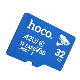 Memory card microSD 32GB class 10 UH-1 U3 V3 A2 Hoco blue