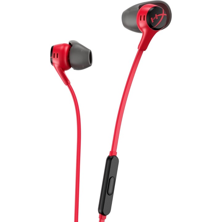 Wired in-ear headphones Jack 3,5 mm HyperX Cloud Earbuds 2 1,2 m red