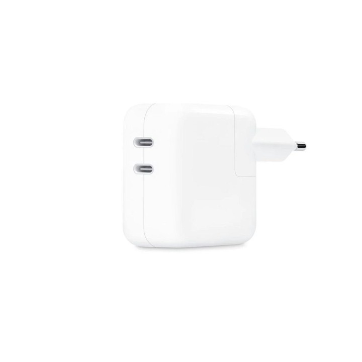 Oryginalna ładowarka sieciowa Apple MW2K3ZM/A 2x Typ C 35W biała blister