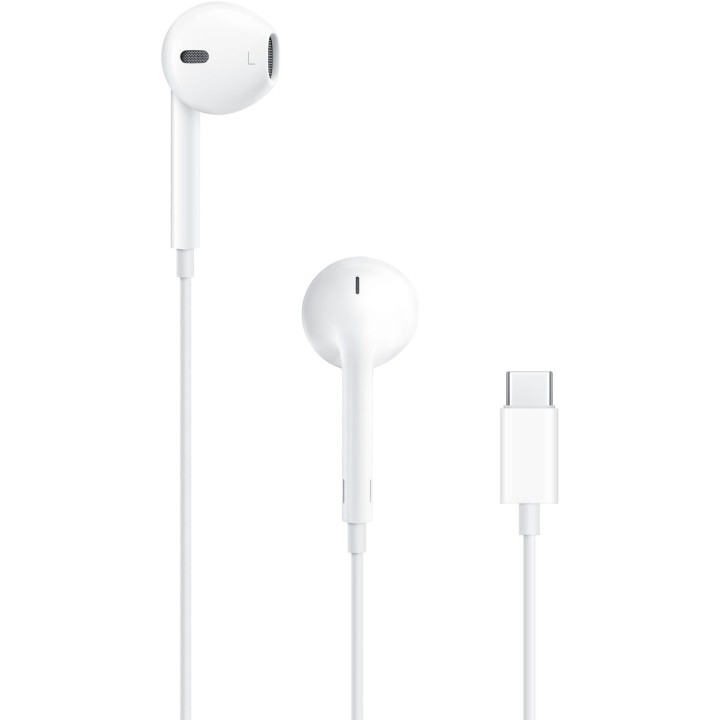 Original wired in-ear headphones Apple A3046 Earpods MYQY3ZM/A USB C blister white