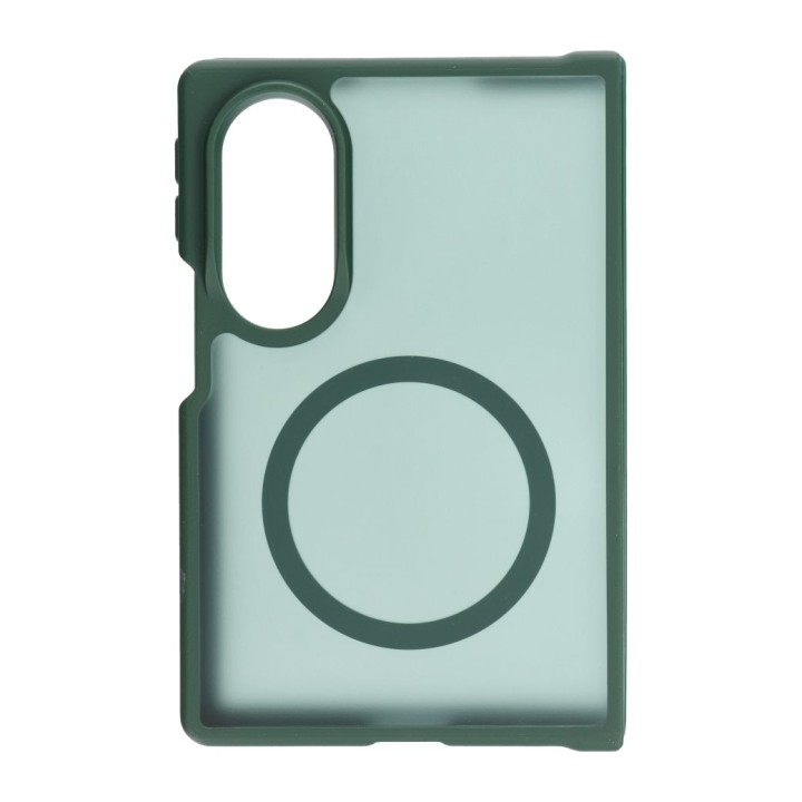 Чехол для Samsung Z Fold 8 4sF-S Acrylic совместимый с MagSafe темно-зеленый