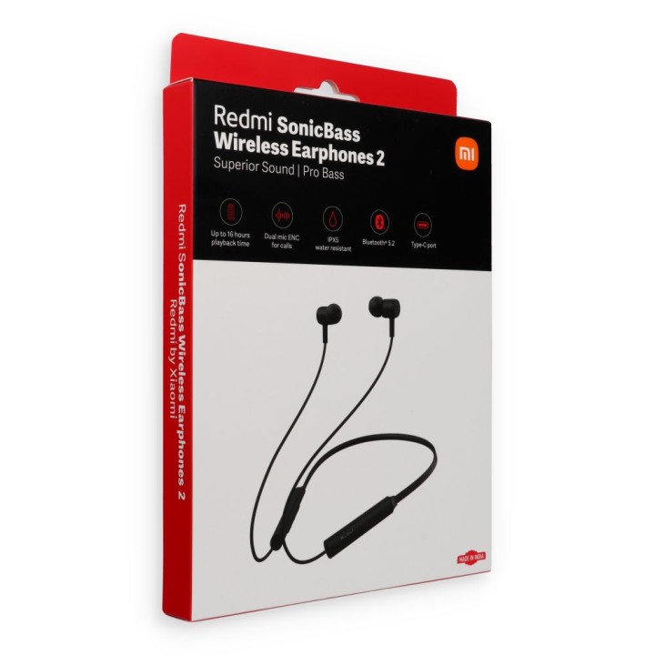 Wireless in-ear headphones Xiaomi SonicBass 2 black
