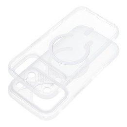 Case for iPhone 15 Aurora MagSafe compatible white