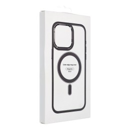 Case for iPhone 18 Pro / 17 Pro Color Edge Mag Cover MagSafe compatible black
