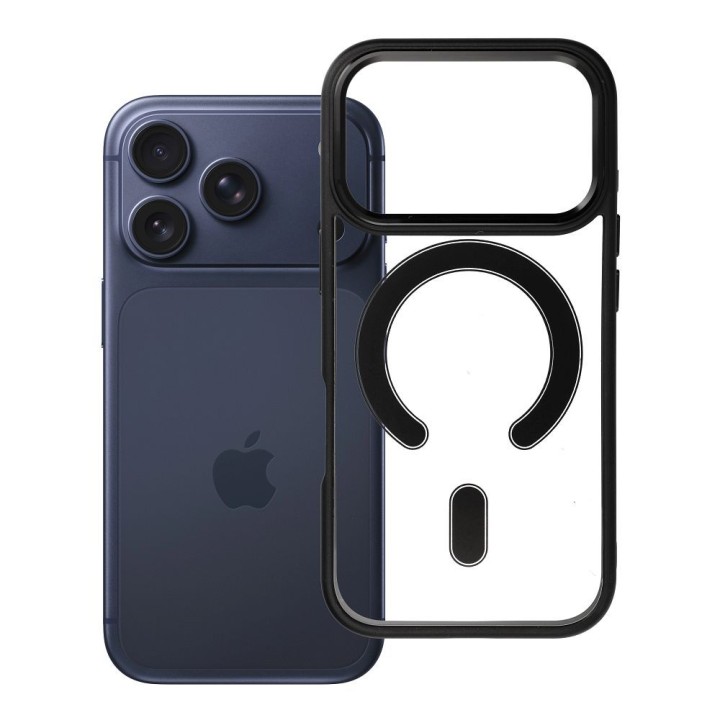 Чехол для iPhone 18 Pro / 17 Pro Color Edge Mag Cover совместимый с MagSafe черный