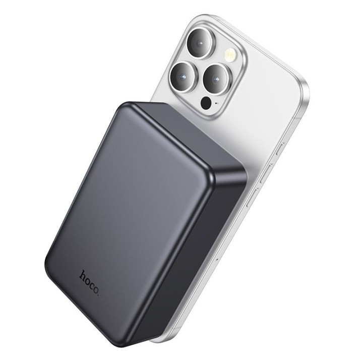 Power bank MagSafe compatible 20000 mAh PD QC 2A 20W Hoco J160B grey