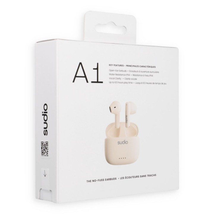 Wireless in-ear headphones Sudio A1 white