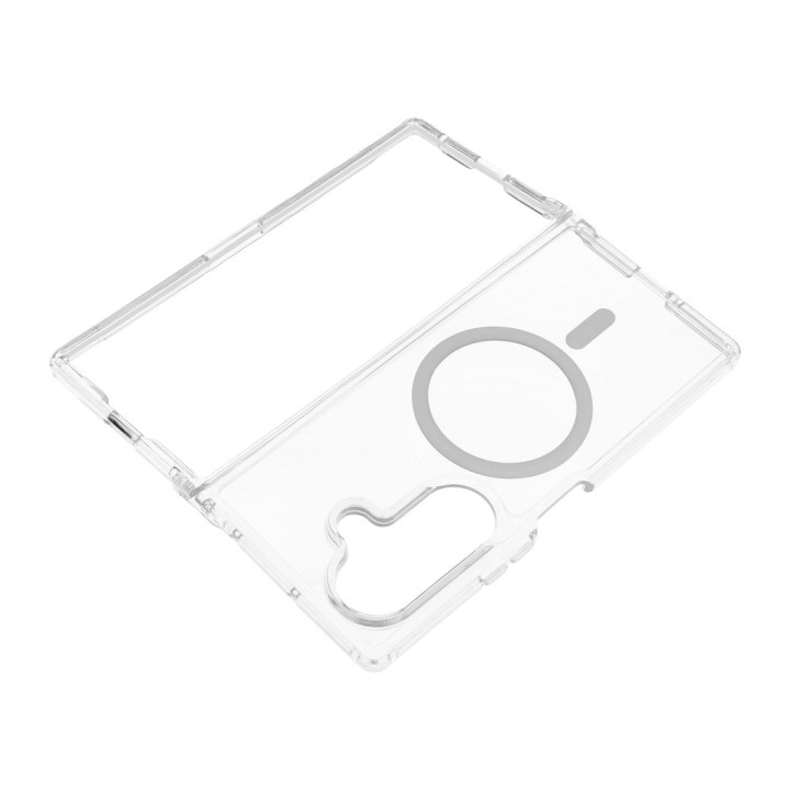 Чехол для Samsung Z Fold 8 Ultra 4sF-S Clear совместимый с MagSafe прозрачный