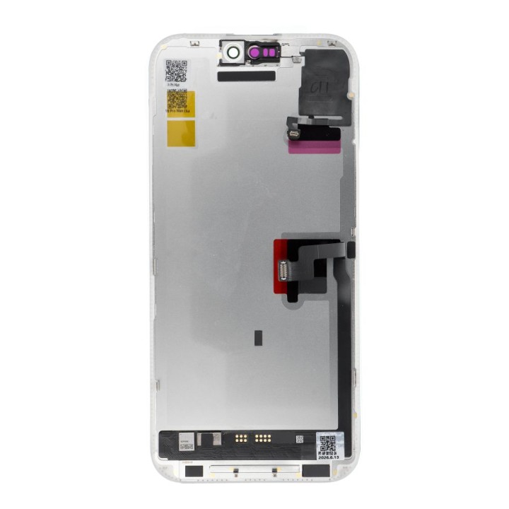 FixCell wyświetlacz do IPHONE 16 PRO MAX SOFT OLED 120Hz Proximity light sensor flex cable (Diagnosable: Used)